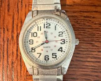Advance Field Style Watch with 24-Hour Dial