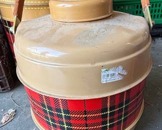 Vintage Skotch Kooler and Grill Collection with Thermos Lunch Box