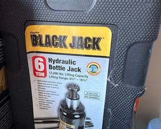 Torin Black Jack 6 Ton Hydraulic Bottle Jack