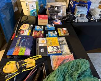 Assorted Fishing Tackle and Equipment Lot