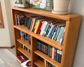Solid Oak Bookcase