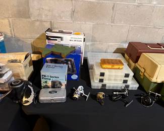 Assorted Fishing Tackle and Marine Equipment Lot
