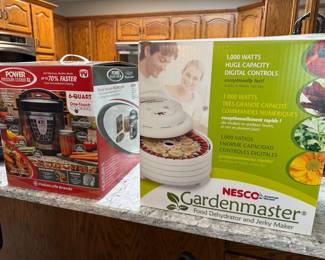 Power Pressure Cooker XL and Nesco Gardenmaster Food Dehydrator