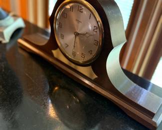 William L. Gilbert Clock Company Model 1807 Tambour Mantel Clock