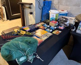 Assorted Fishing Tackle and Gear Lot