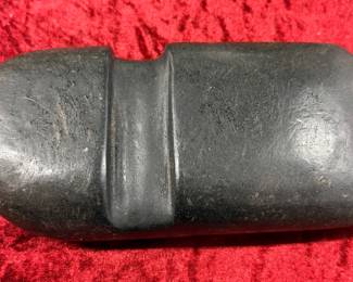 Beautiful hematite native American ax pre-Colombian Great Lakes area