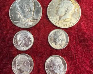 Silver coins