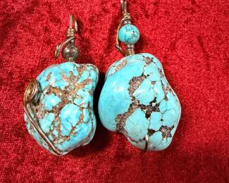 Turquoise pendants