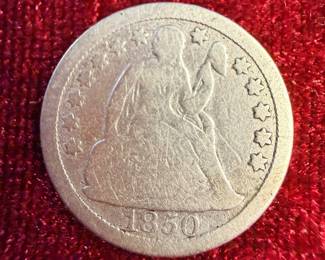 1850 Dime