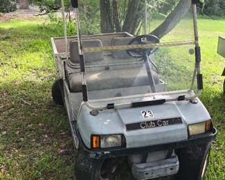 Two club Car working golf carts