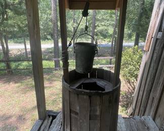 Wooden well