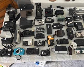 Cameras with cases