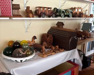More Hand-Carved Items