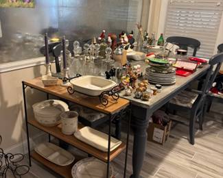 Longaberger, Christmas, Salt & Pepper Shakers