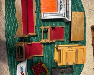 Lots of Dollhouse Furniture