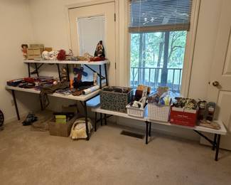 Vintage toys, Albums, Office and Sewing items, old trophies