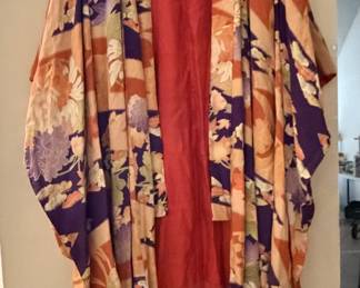 Kimono brought back from Japan WWII
