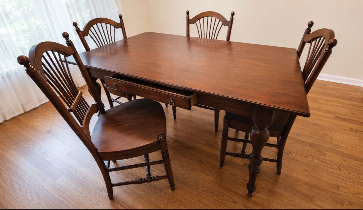 Ethan Allen Dining Table and Chairs