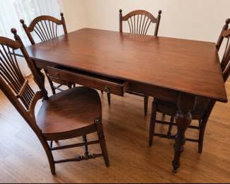 Ethan Allen Dining Table and Chairs