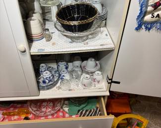 Basement. Kitchen area.