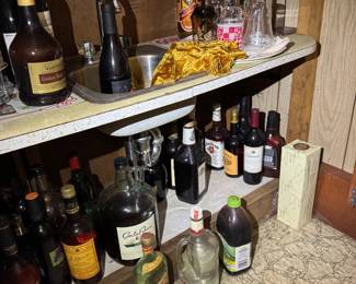 Basement. Bar area. 