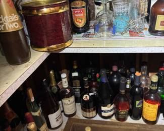 Basement. Bar area. 
