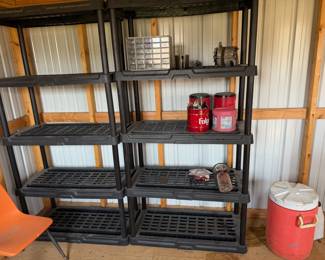 shelving, cooler