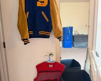 Stillwater letter jacket, storage