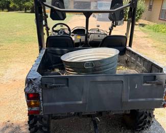 2015 Massimo MSU 500 side by side, 2 seats, dump option, 4x4 with winch