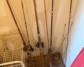 fishing poles