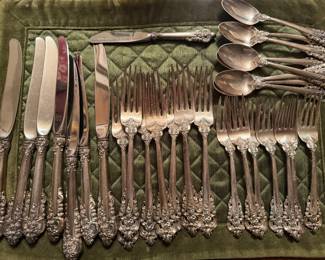 Wallace Baroque Sterling Silver Flatware