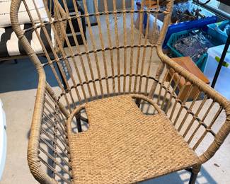 Patio chair with our cushions! This chair will last!