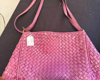 Bottega veneta purple purse