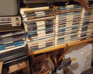 Selectavision CED movie collection