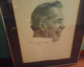 Julius Boros portrait by Paul Milokivich