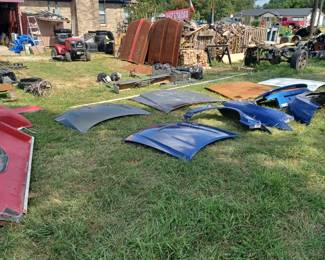 Car hoods and auto parts