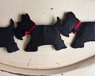 Scottish terrier ribbon