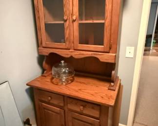 Oak Hutch