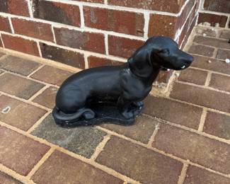 Dachshund Outdoor statue