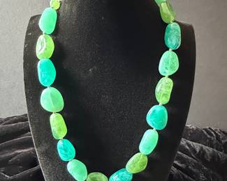 Chunky Resin Statement Necklace