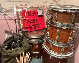 Vintage Tama Superstar Mahogany Drum Kit