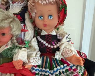 Vintage Polish Folk Costume Doll