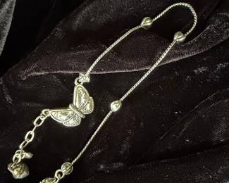 Brighton Butterfly Ankle Bracelet