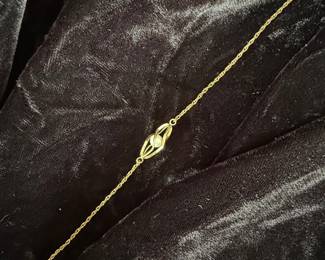 Krementz Pearl and Gold Bracelet