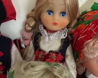 Vintage Polish Folk Costume Doll