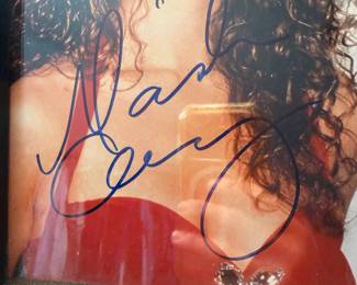 Mariah Carey Signed Promotional Photograph