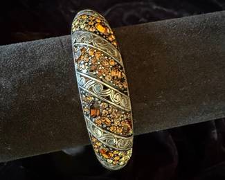 Brighton Crystal Voyage Bangle Bracelet