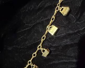 Judith Leiber Charm Bracelet