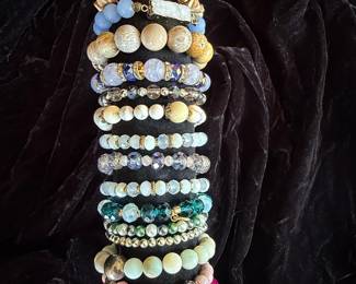Assorted Beaded Bracelets