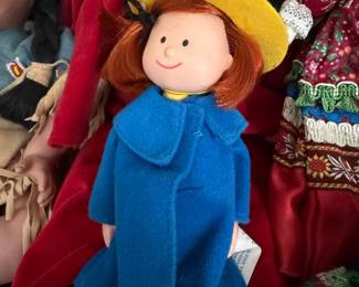 Vintage Eden Toys Madeline Doll with Original Outfit
